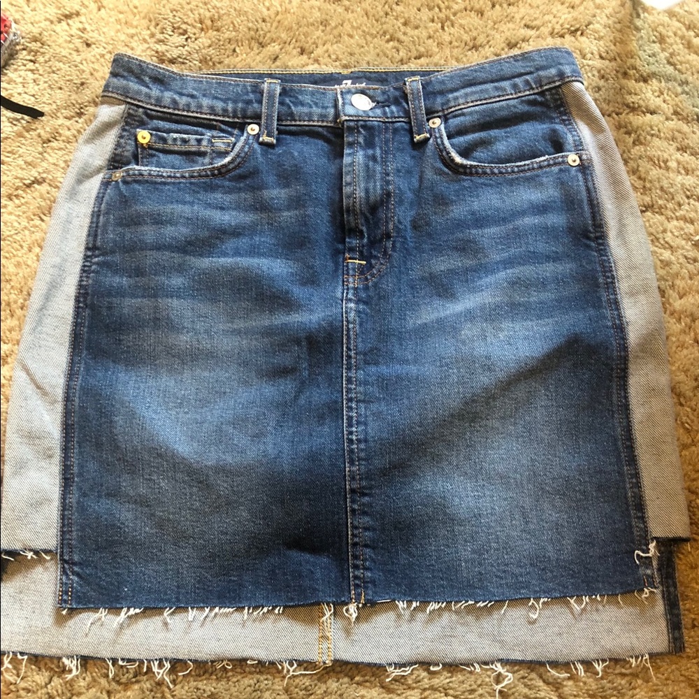 7 for all mankind skirt